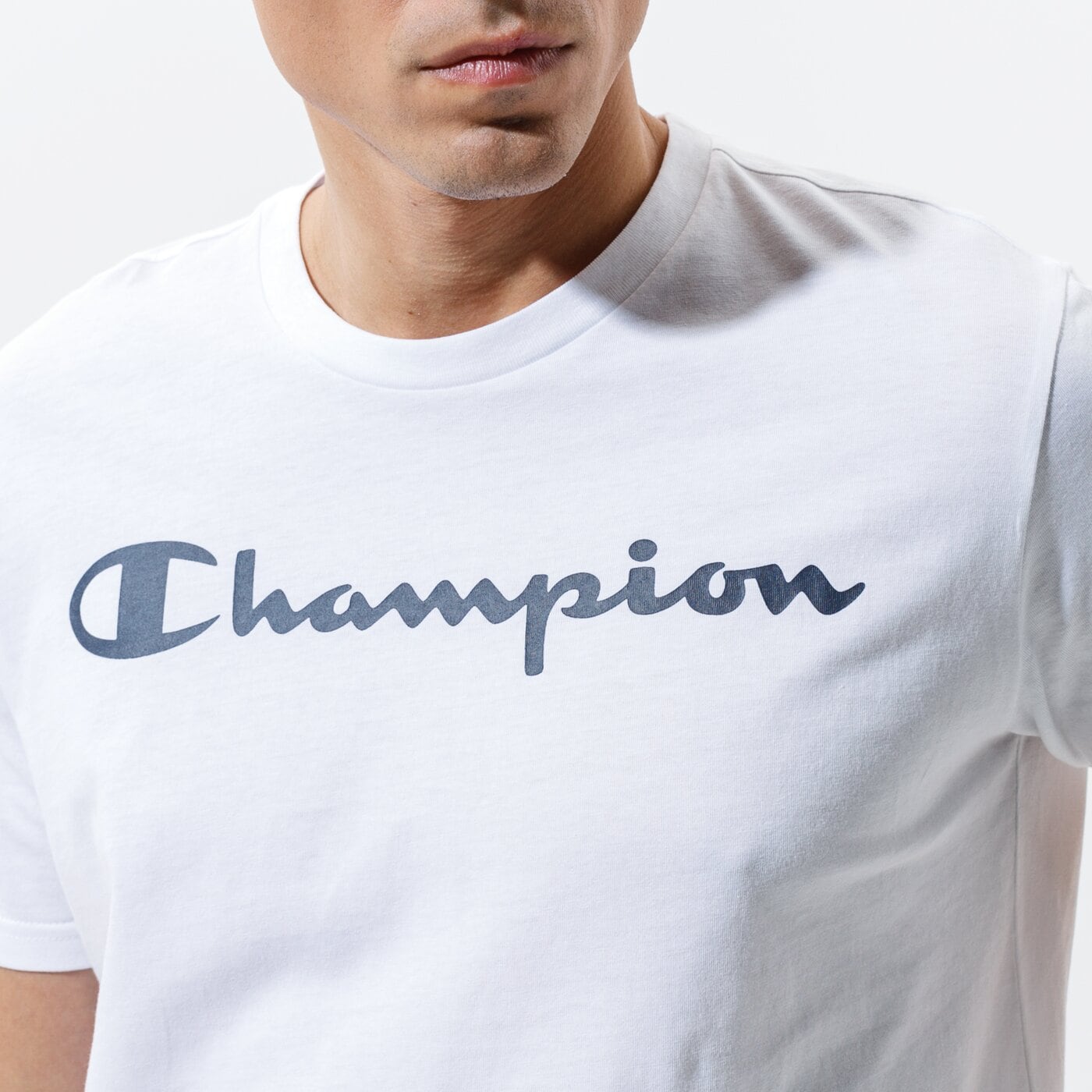 CHAMPION T-SHIRT CREWNECK T-SHIRT Weiß