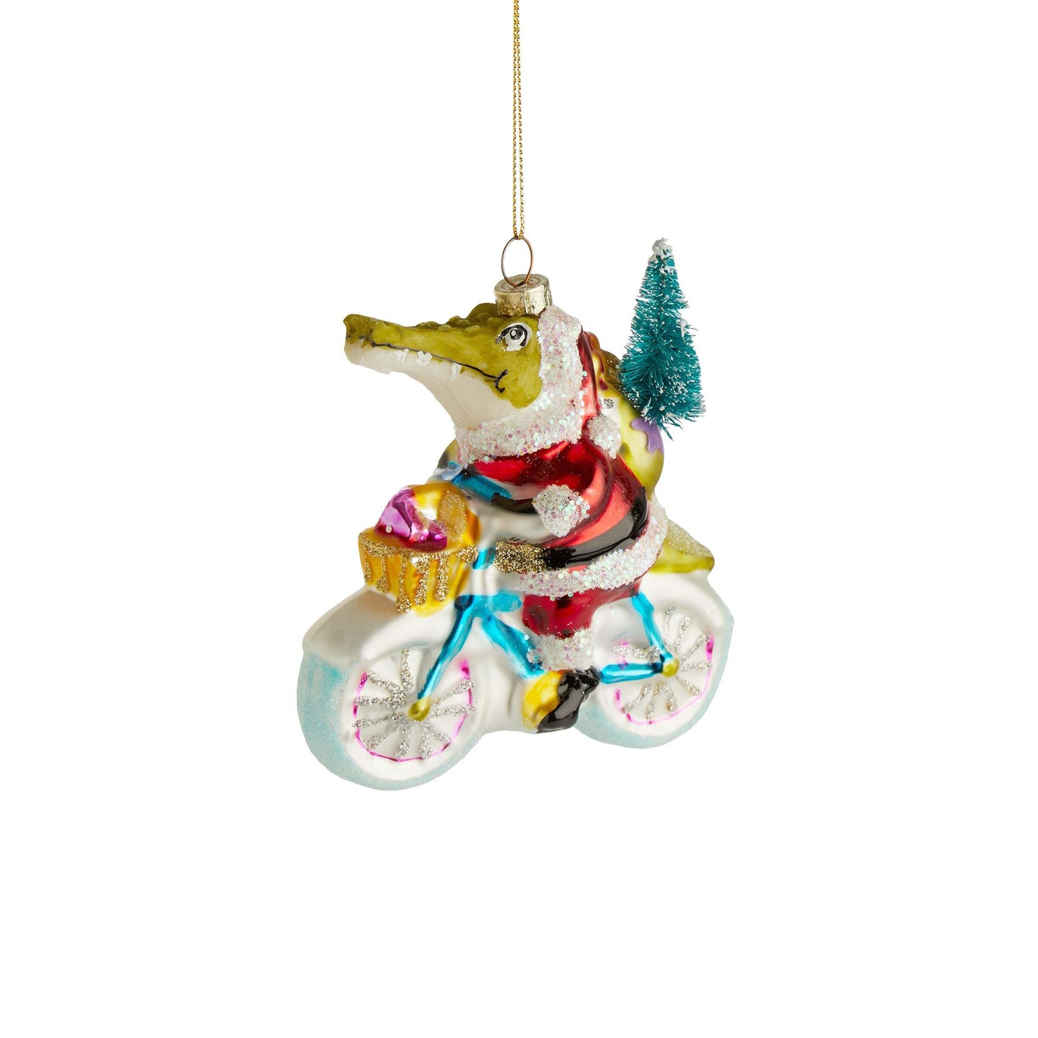 HANG ON Anhänger Krokodil mit Fahrrad