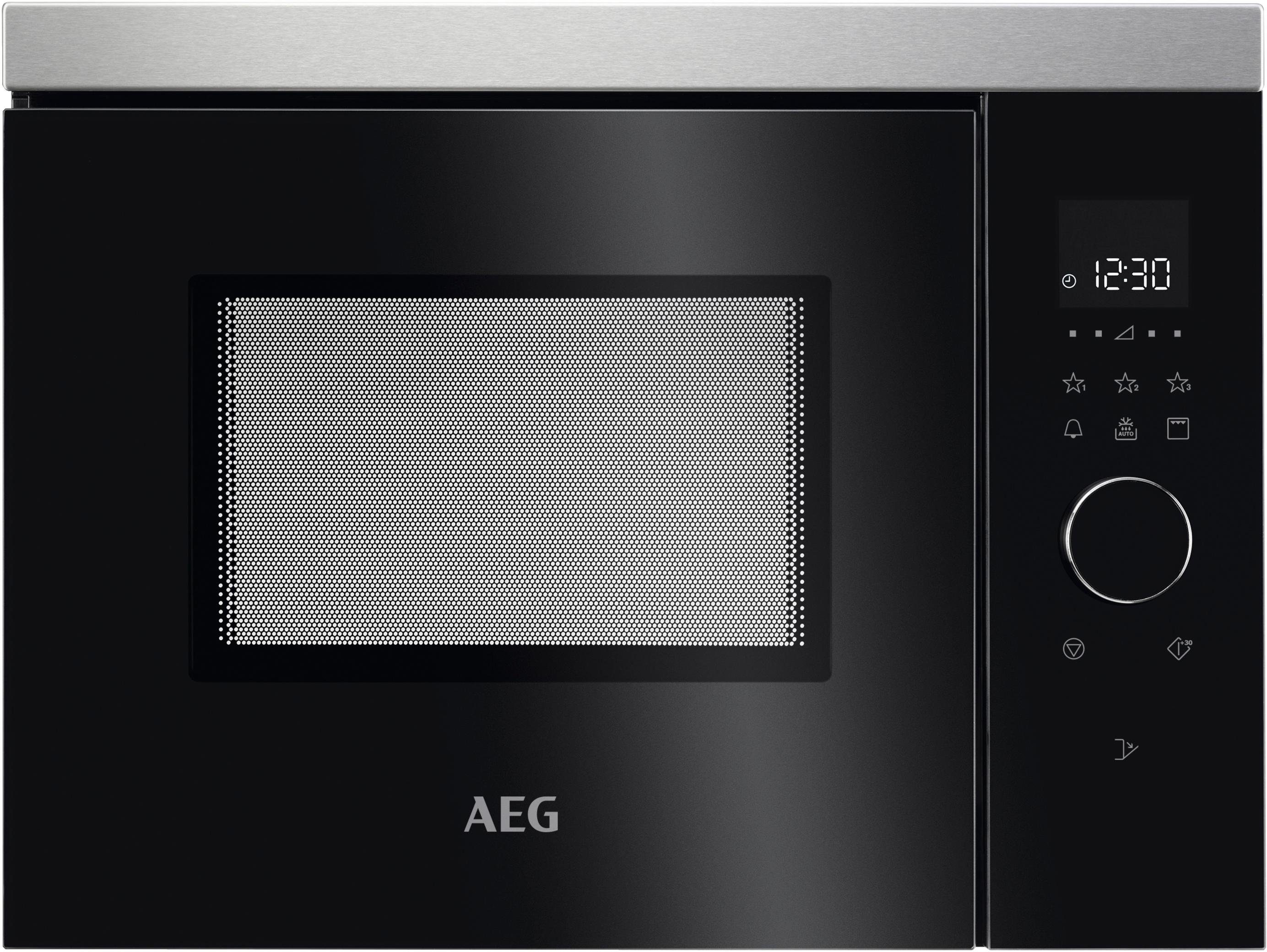AEG Einbau-Mikrowelle MBB1755DEM, Grill, Mikrowelle, 17 l