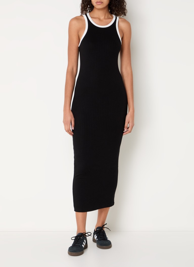 Refined Department Luna maxi dress with ribbed texture