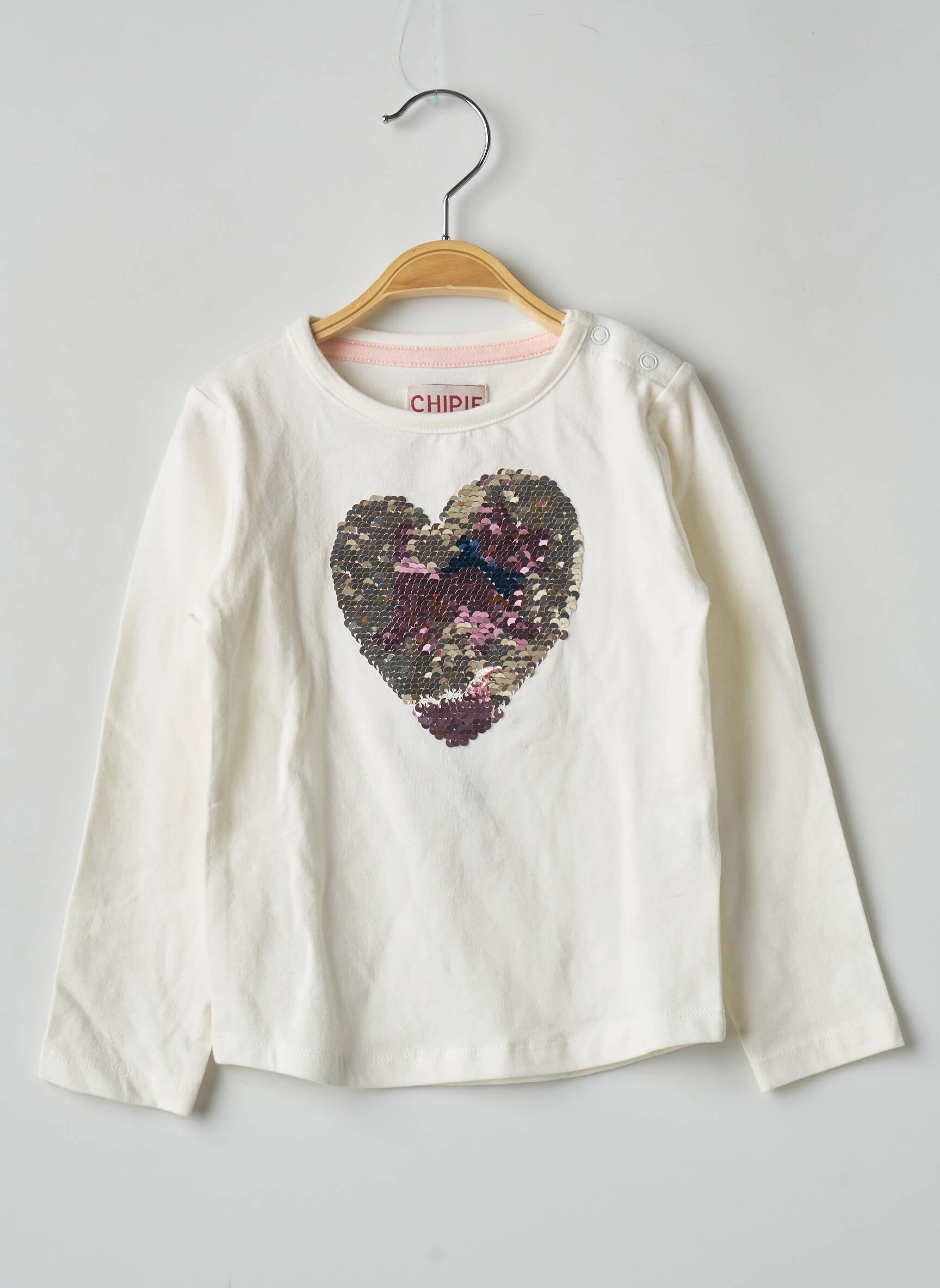 Chipie Tshirts Fille couleur beige