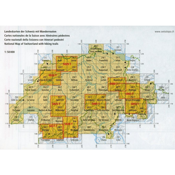 Swisstopo 1 : 50 000 Wildstrubel - Wanderkarte