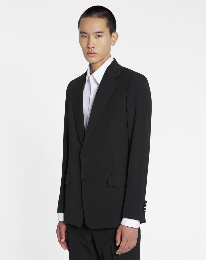 VESTE À SIMPLE BOUTONNAGE AVEC POCHES À RABAT