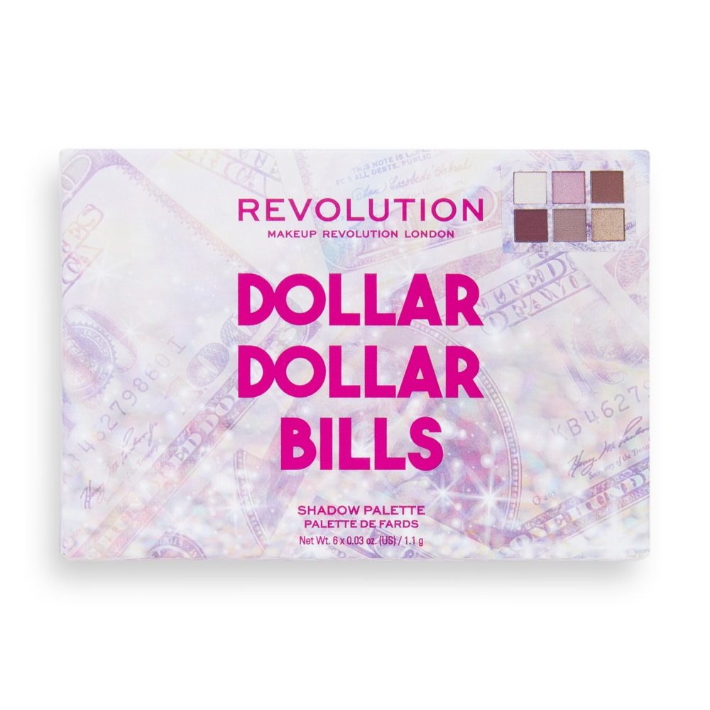 Revolution Revolution Power Shadow Palette Dollar Dollar Bills Fard à paupières