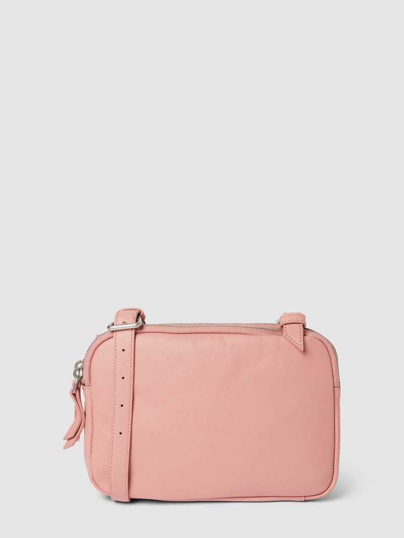 Crossbody Bag mit Label-Detail in rosé