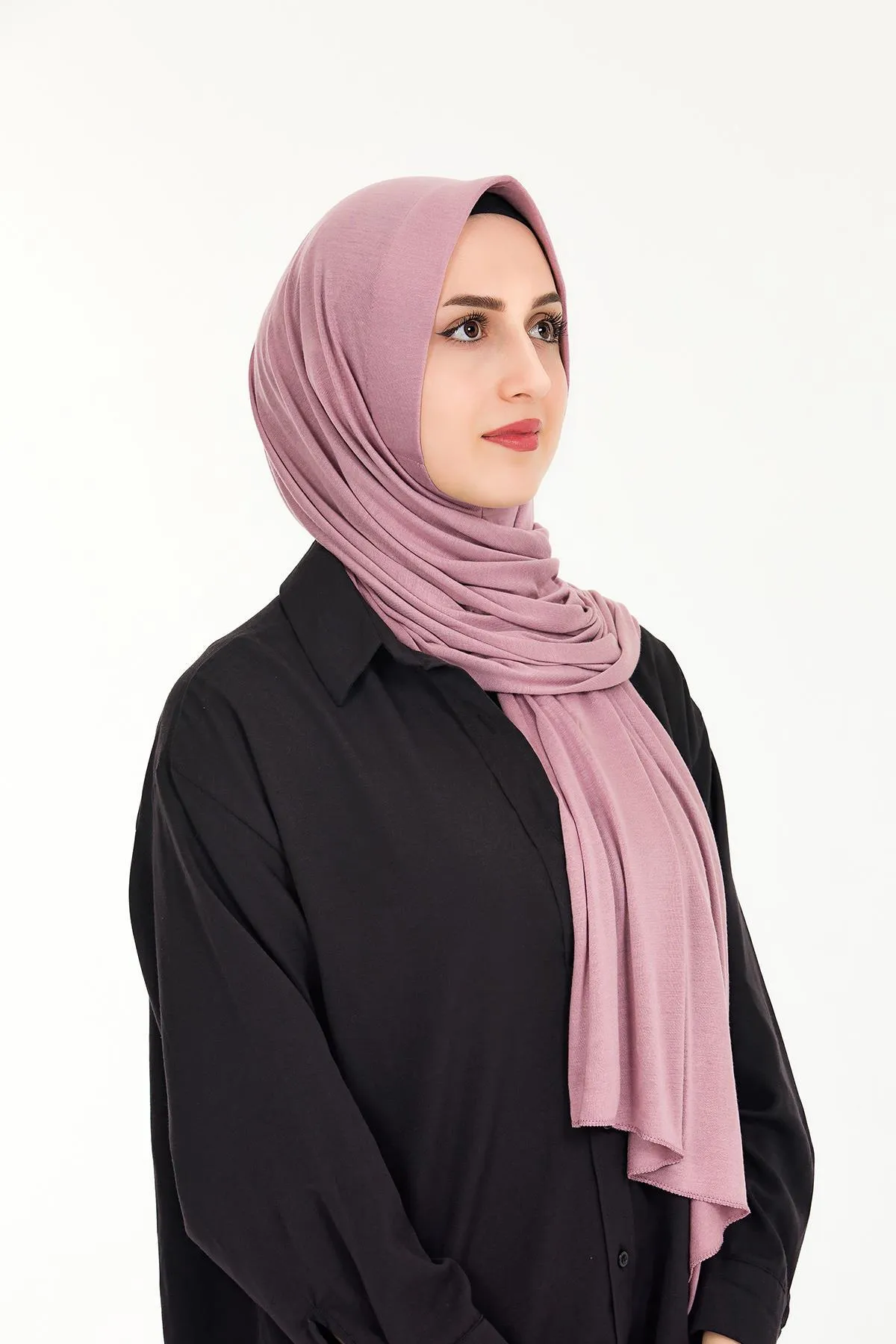 Sensu  Praktischer, aufsteckbarer Hijab-Schal aus gekämmter Baumwolle