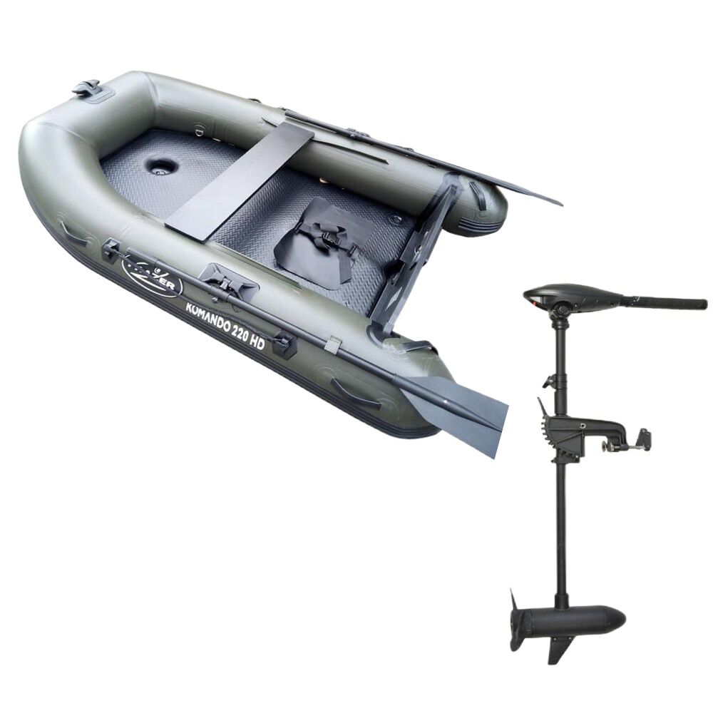 Frazer Komando 220 HD-pakke + 18 kg motor