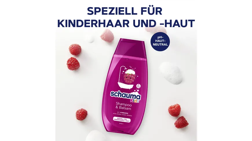 SCHAUMA Shampoo & Balsam 250 ml Himbeere 250 ml