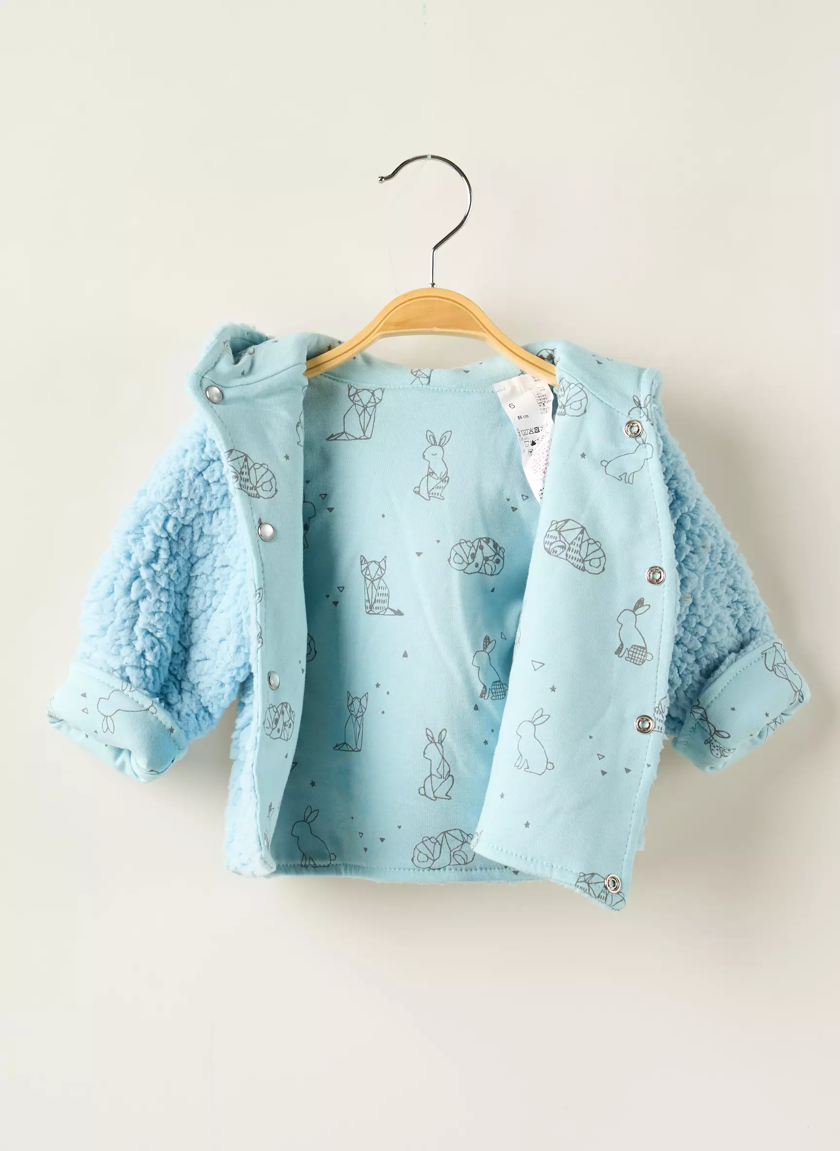 3 Pommes Vestecasual Garcon couleur bleu