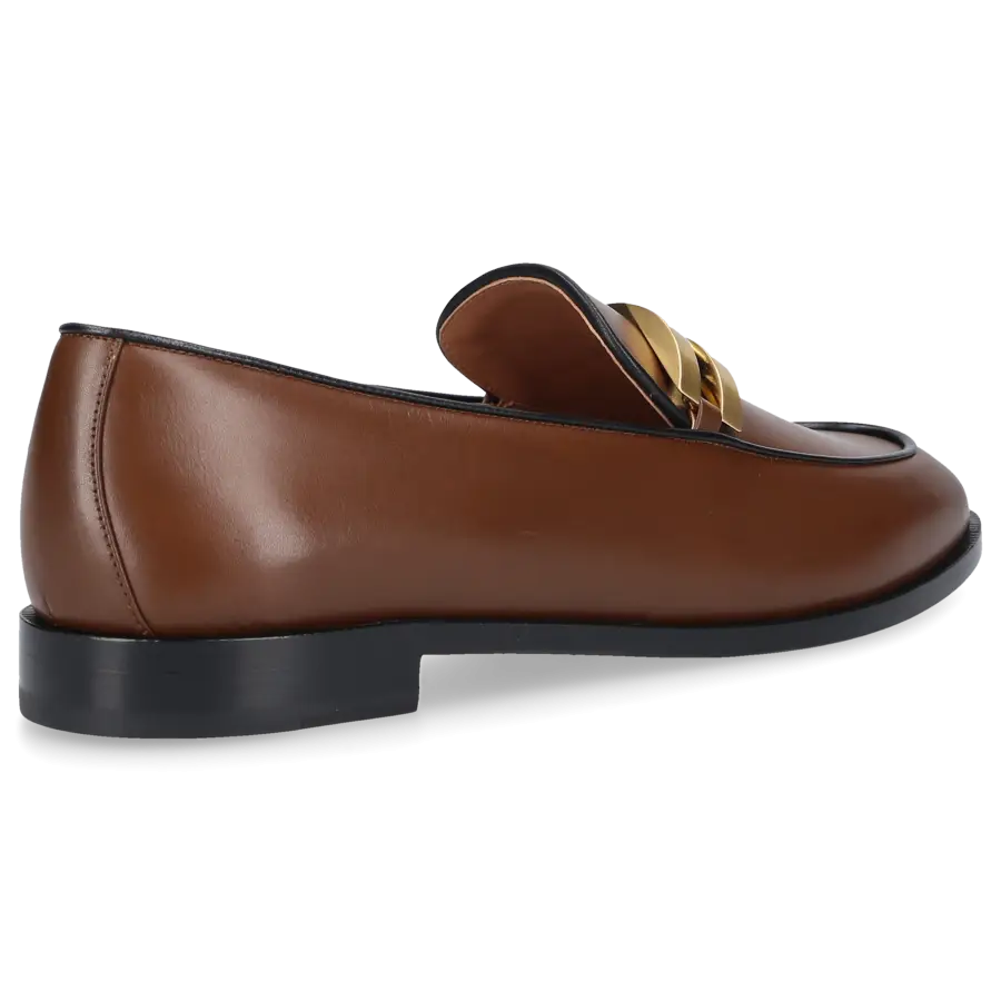 Aquazzura - Loafer BRANDI Nappaleder - braun