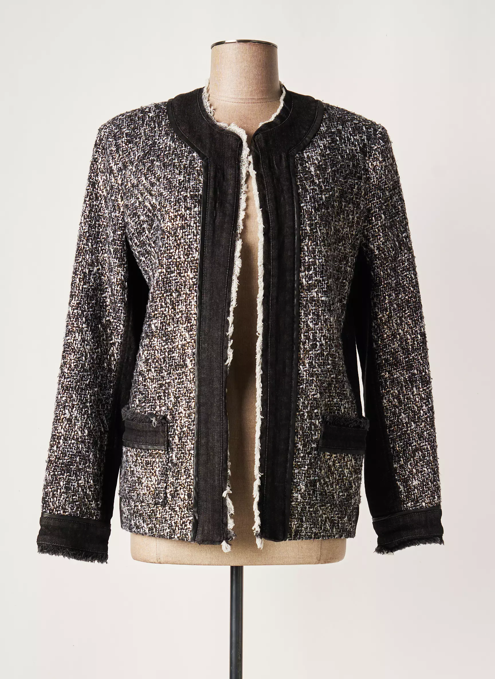 Lauren Vidal Vestechic Femme couleur noir