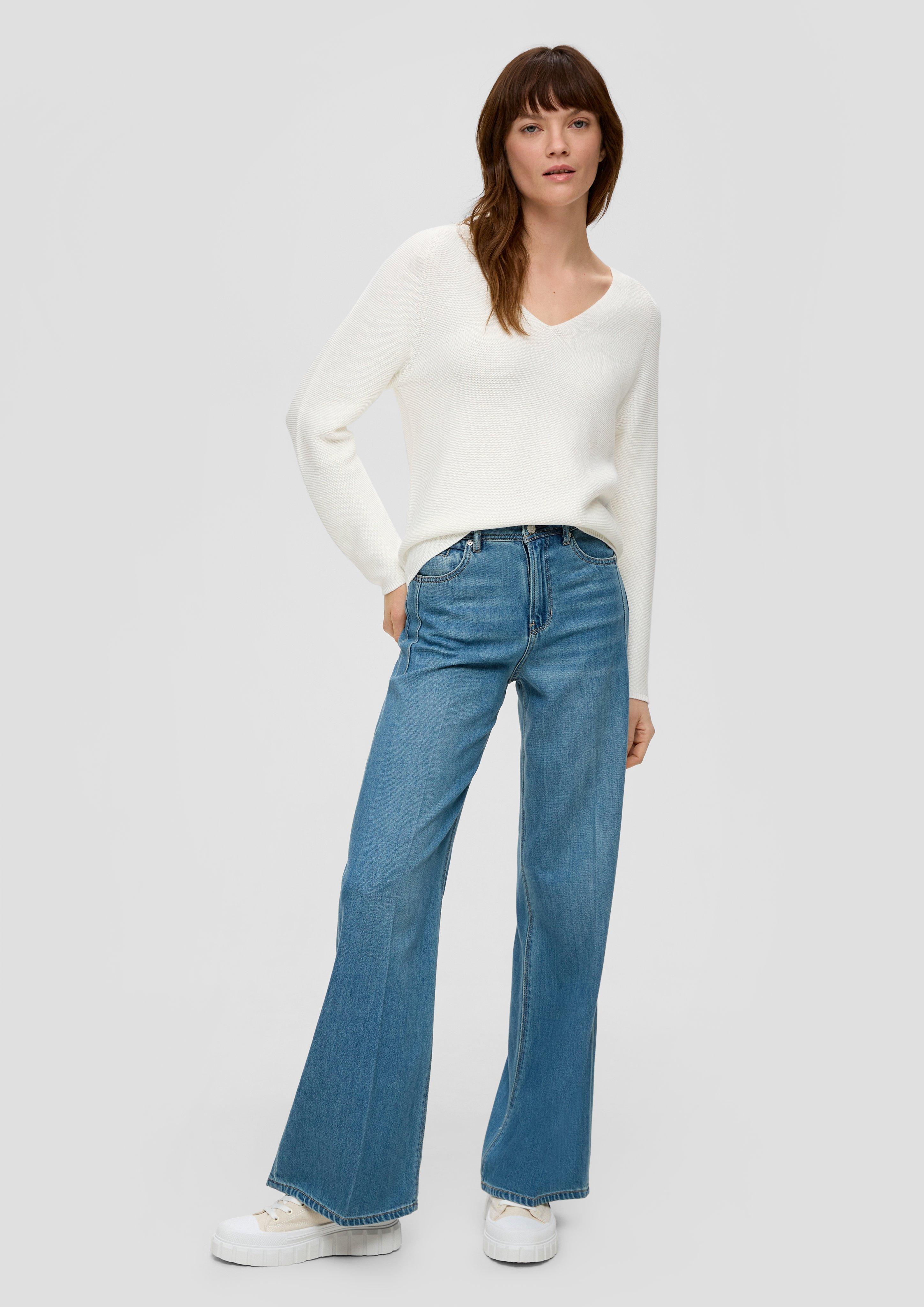 Pullover mit V-Ausschnitt  2145636-0210