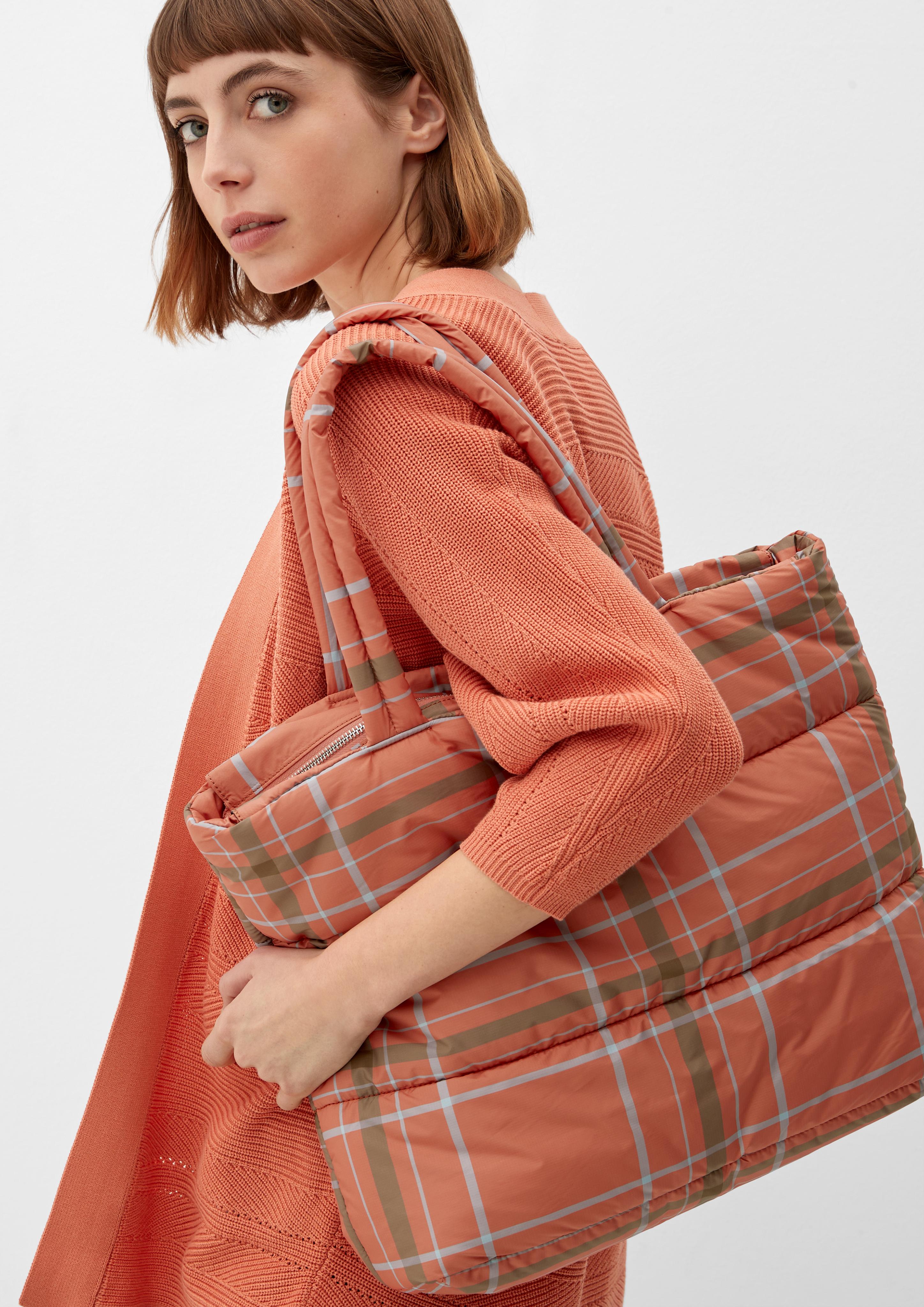 Shopper mit Karomuster  2130108-27N1