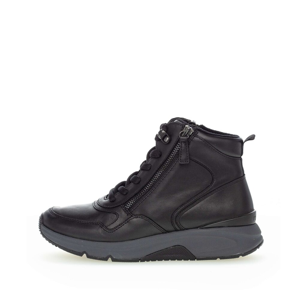 rollingsoft Schnürstiefelette schwarz