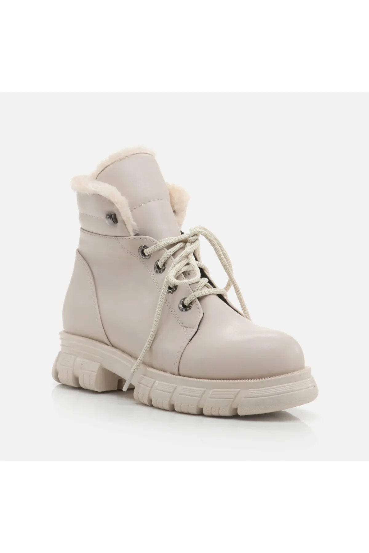 Yaya by Hotiç  Beigefarbene Stiefel und Stiefeletten für Damen 01BOY252160A310