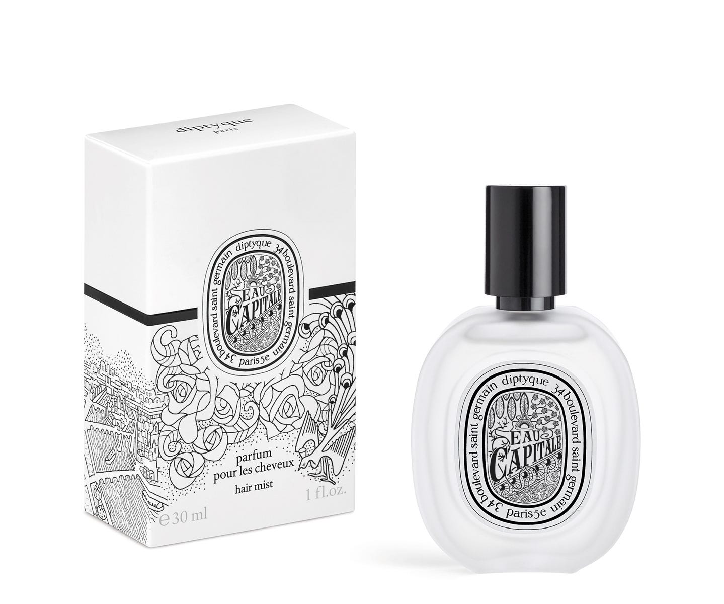 Eau Capitale - Parfum pour les cheveux