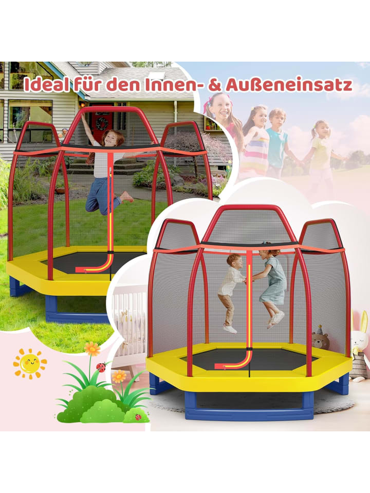 COSTWAY Trampolin ab 3 Jahre in Orange günstig kaufen onesize