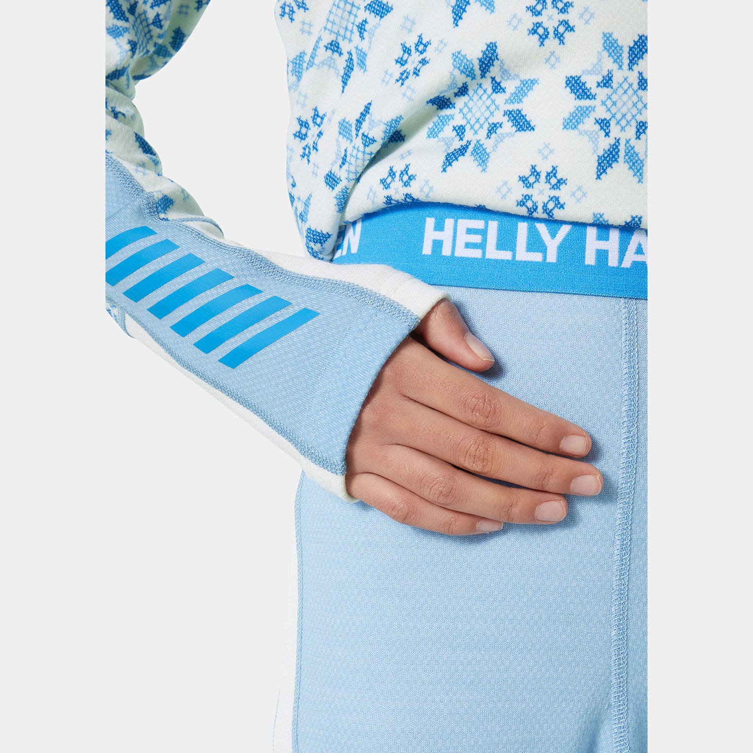 Juniors' Graphic LIFA® Merino Base Layer Set