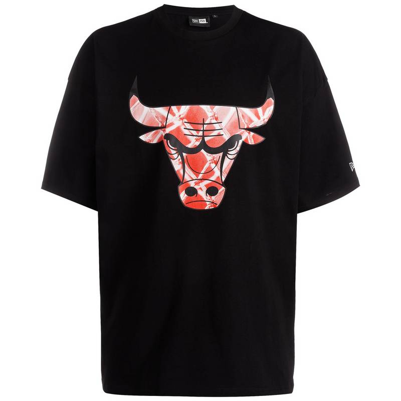 New Era NBA Chicago Bulls Infill Logo T-Shirt Herren