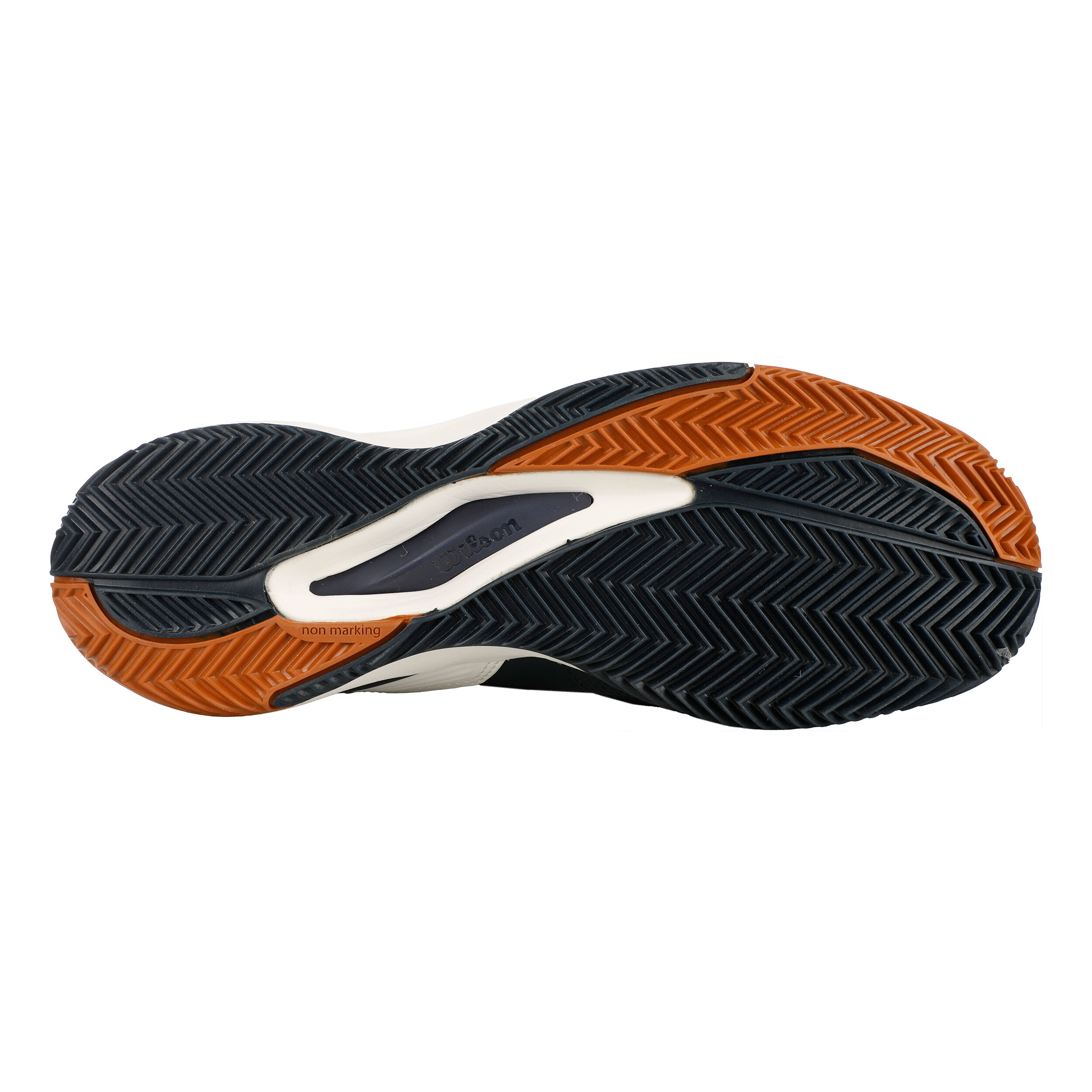 Rush Pro Ace Quiet Please Sandplatzschuh Herren - Dunkelblau, Weiß