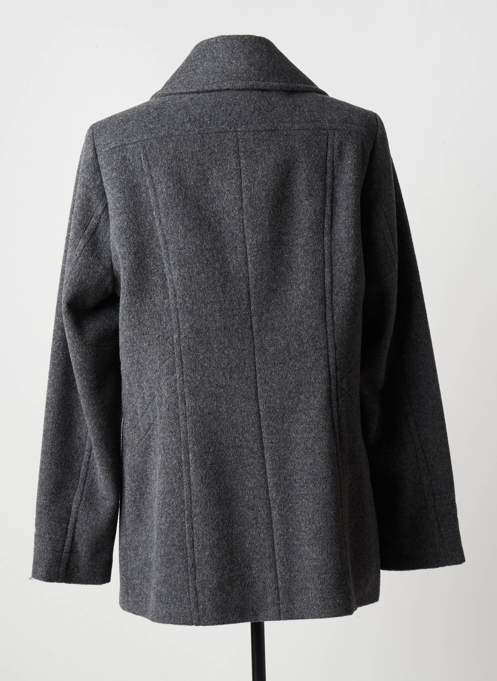 Barbara Lebek Manteaux Courts Femme couleur gris