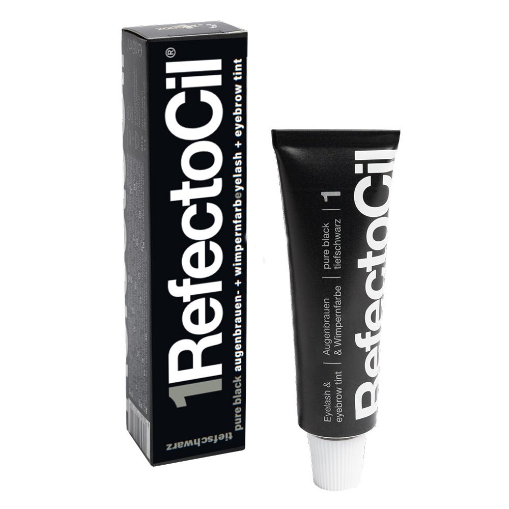 RefectoCil Augenbrauen- & Wimpernfarbe Nr. 1 Tiefschwarz 15 ml