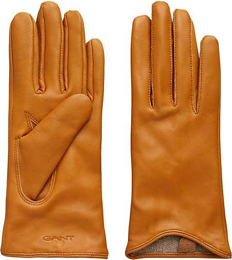 GANT Damen Lederhandschuhe aus Lammleder