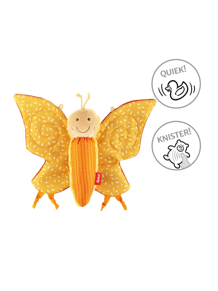 Sigikid Aktiv Schmetterling Baby Activity Toys in gelb günstig kaufen onesize