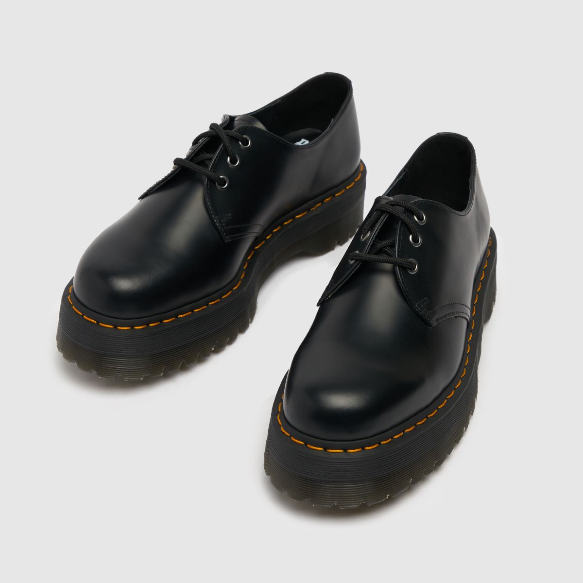 Dr. Martens 1461 lapos talpú cipő fekete színben