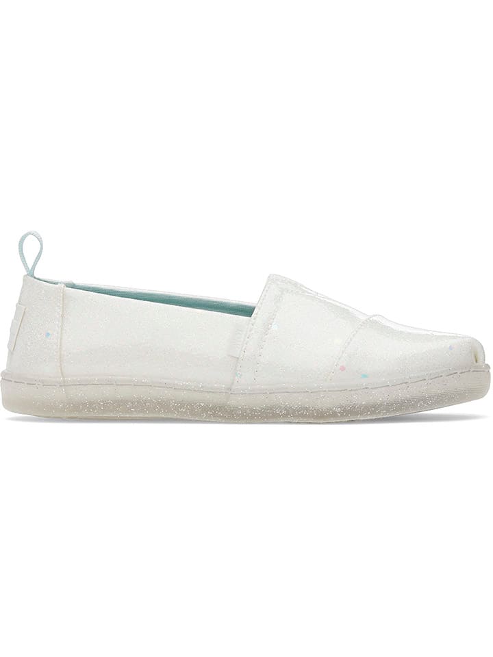 TOMS Slipper in Weiß günstig kaufen