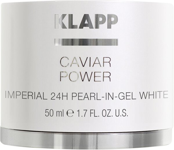 KLAPP Skin Care Science Caviar Power Imperial 24H Pearl-in-Gel White Gesichtsgel