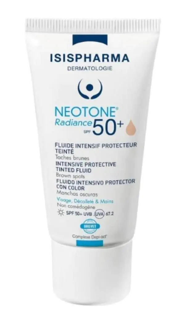 Isispharma Neotone Radiance SPF50+ - Serum koji uklanja diskoloracije s kože s blagim nijansiranjem
