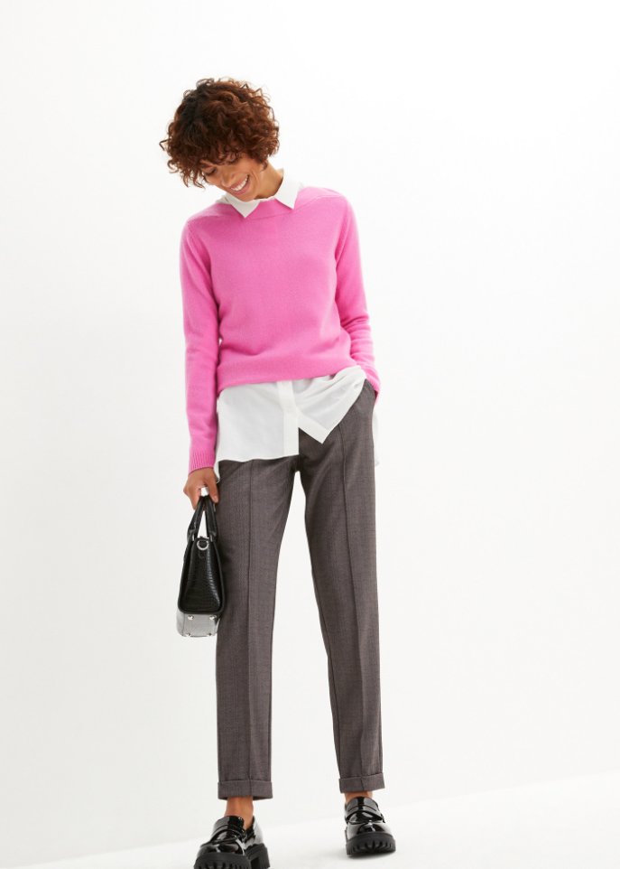 Wollpullover mit Good Cashmere Standard®-Anteil