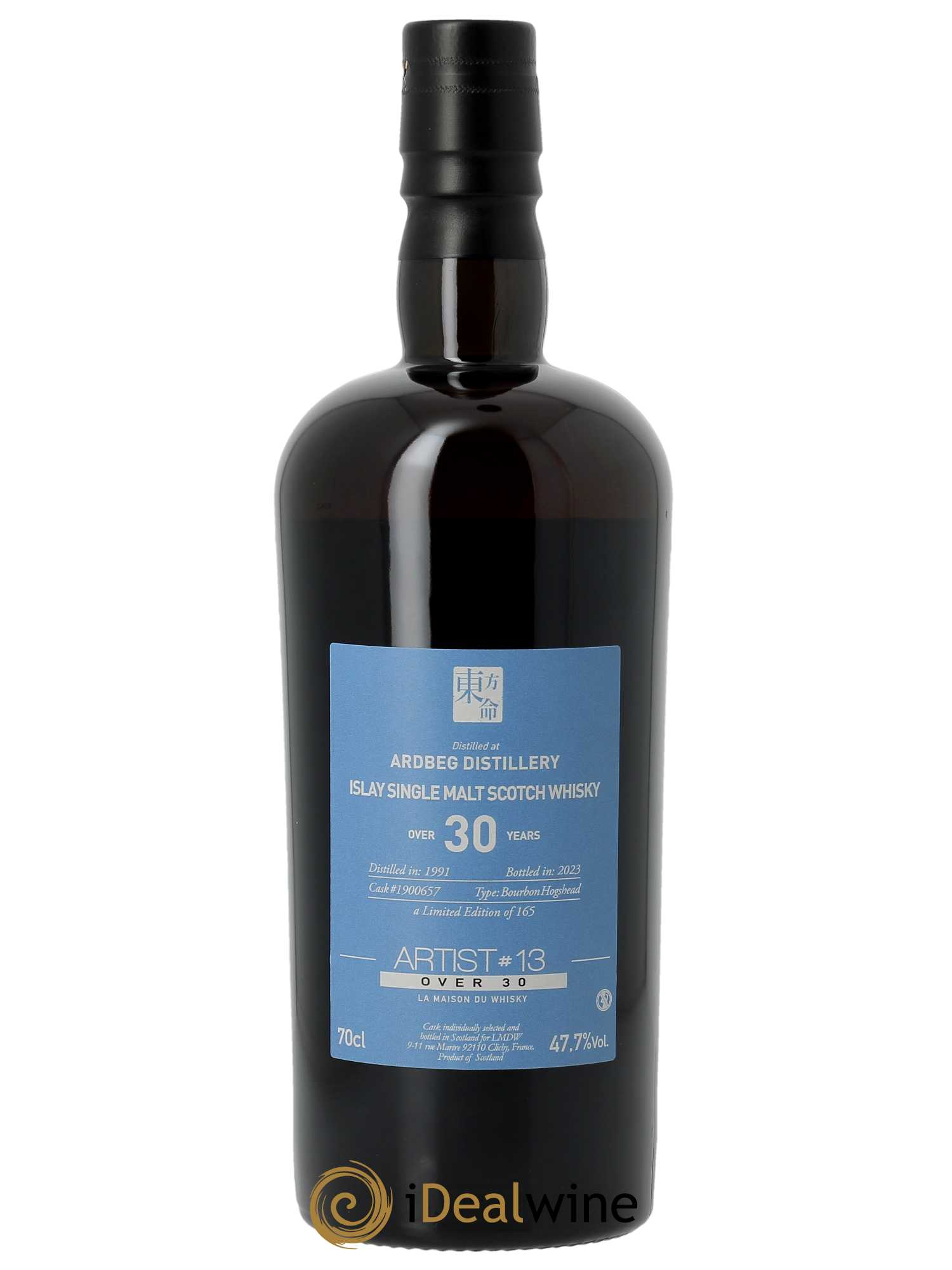 Whisky Ardbeg Artist 13 Over 30 Spirits Shop Selection  1991 - Lot de 1 Bouteille