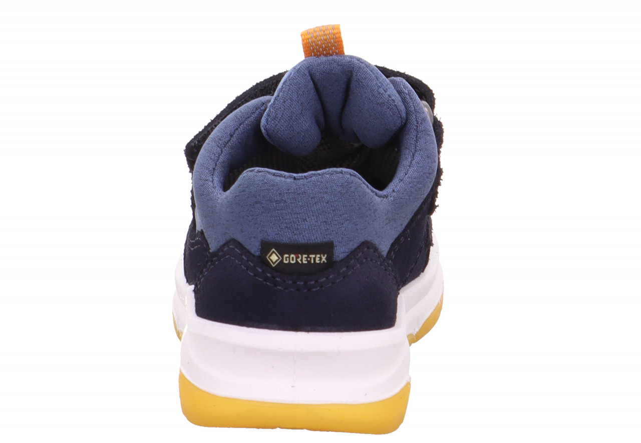 COOPER - Blau/OrangeSneaker low mit Klettverschluss