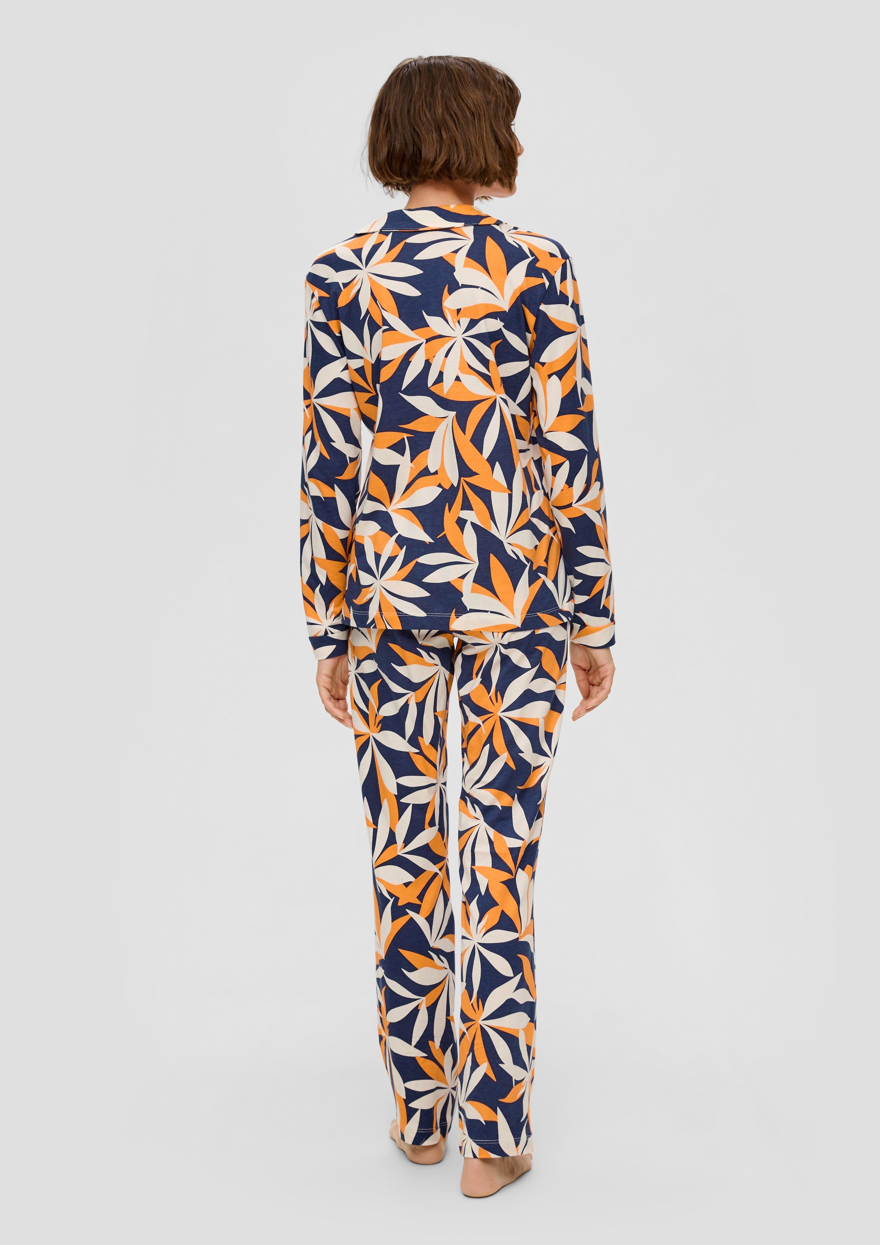Gemustertes Pyjama-Set  6009192-75A1
