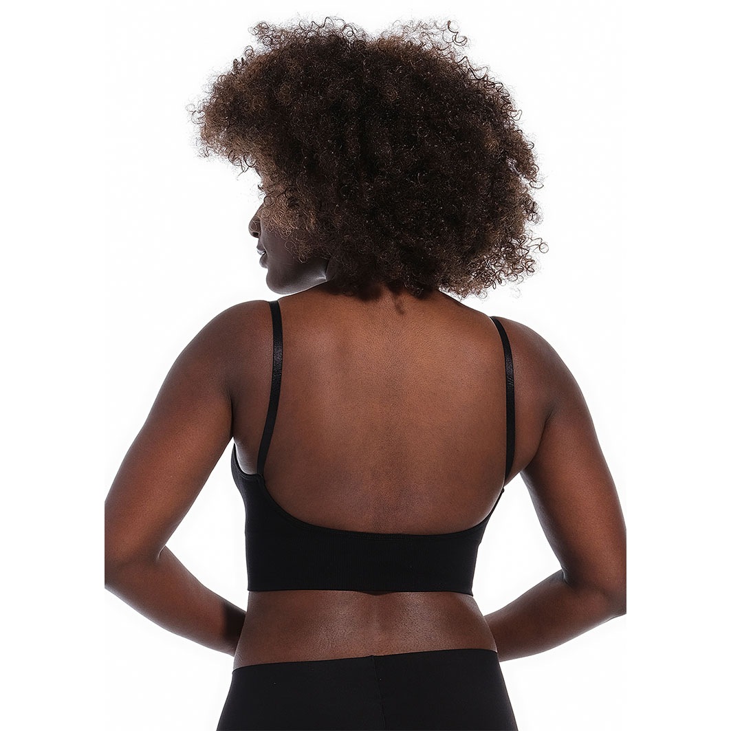 Low Back Bra Black