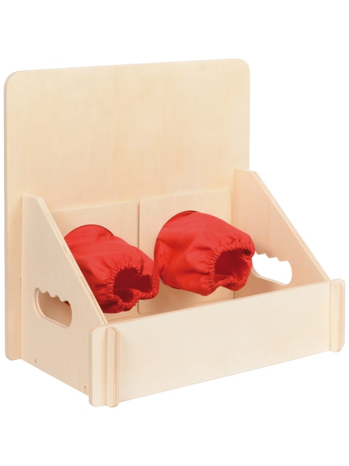 Eduplay Fühlkasten, 34 x 32 x 20 cm Sensorik-Lernspiel in Natur in Natur/Rot günstig kaufen onesize
