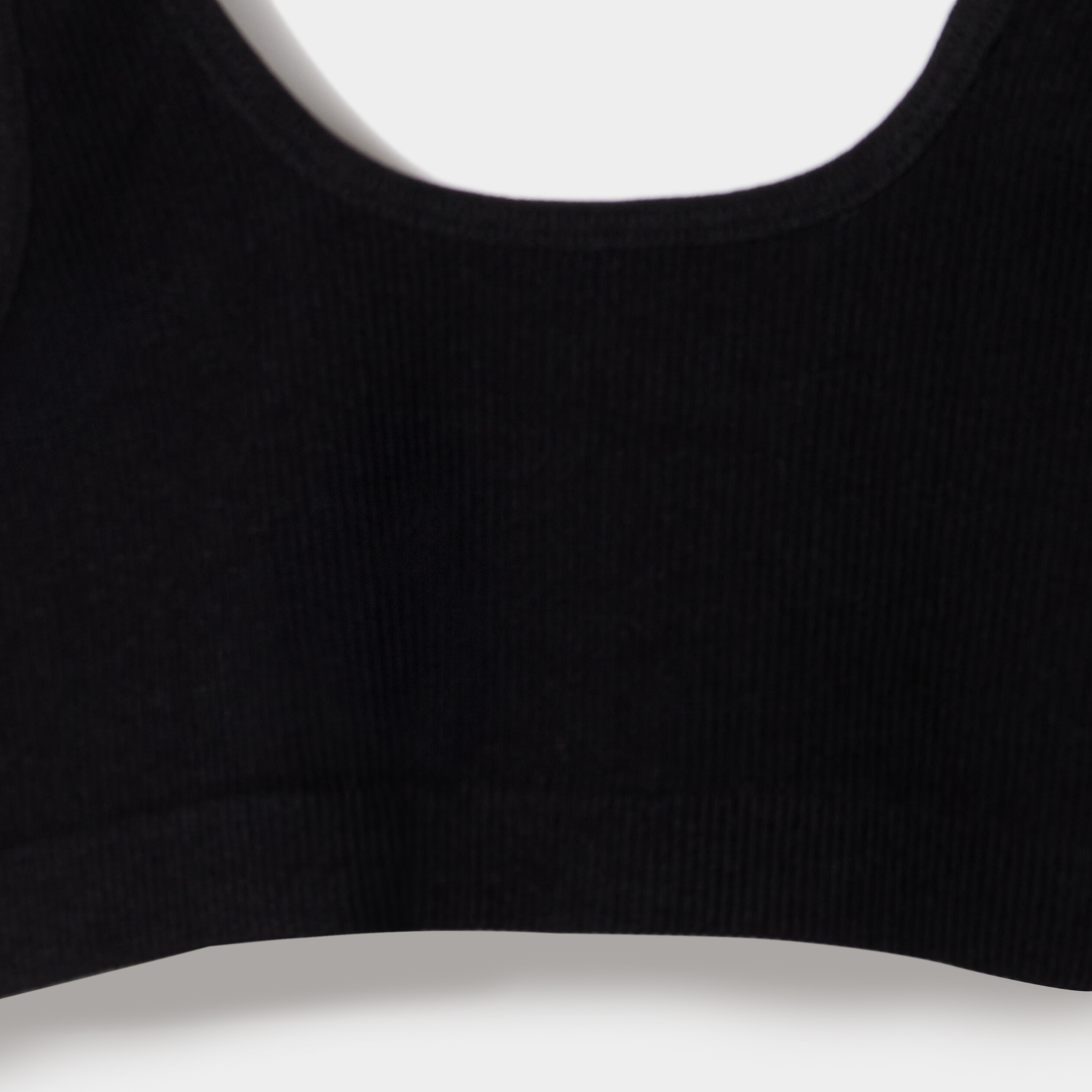 Lot 2 brassières bretelles larges noir fille | La Halle