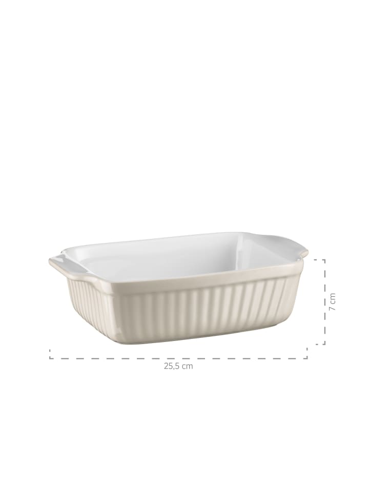 Mäser Auflaufform-Set, Keramik KITCHEN TIME in Grau günstig kaufen onesize