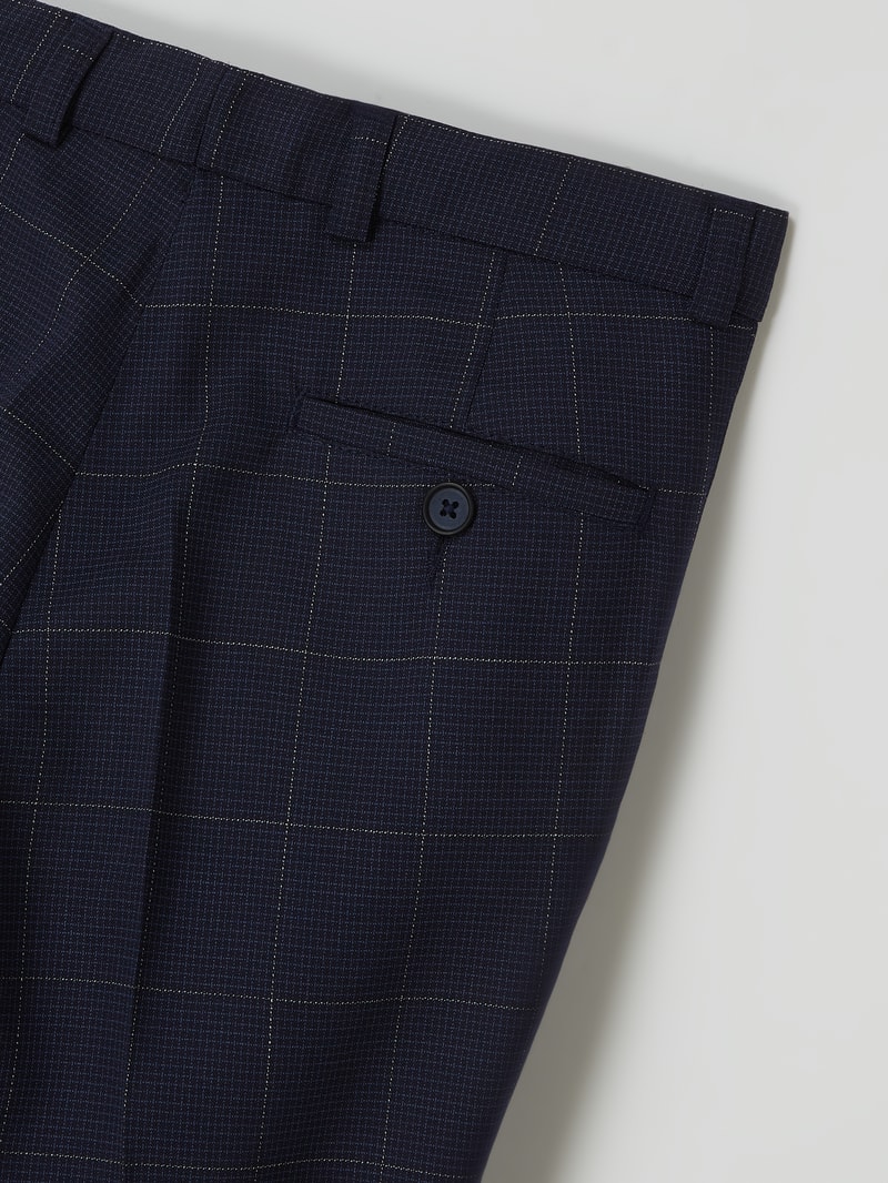 Super Slim Fit Hose mit Stretch-Anteil in blau