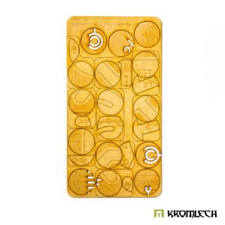 Nekropolis 28.5 mm Round Base Toppers (15)