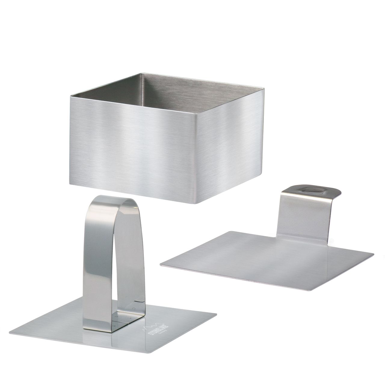 STONELINE® Dessert- und Speiseformen Set, 8-tlg., eckig