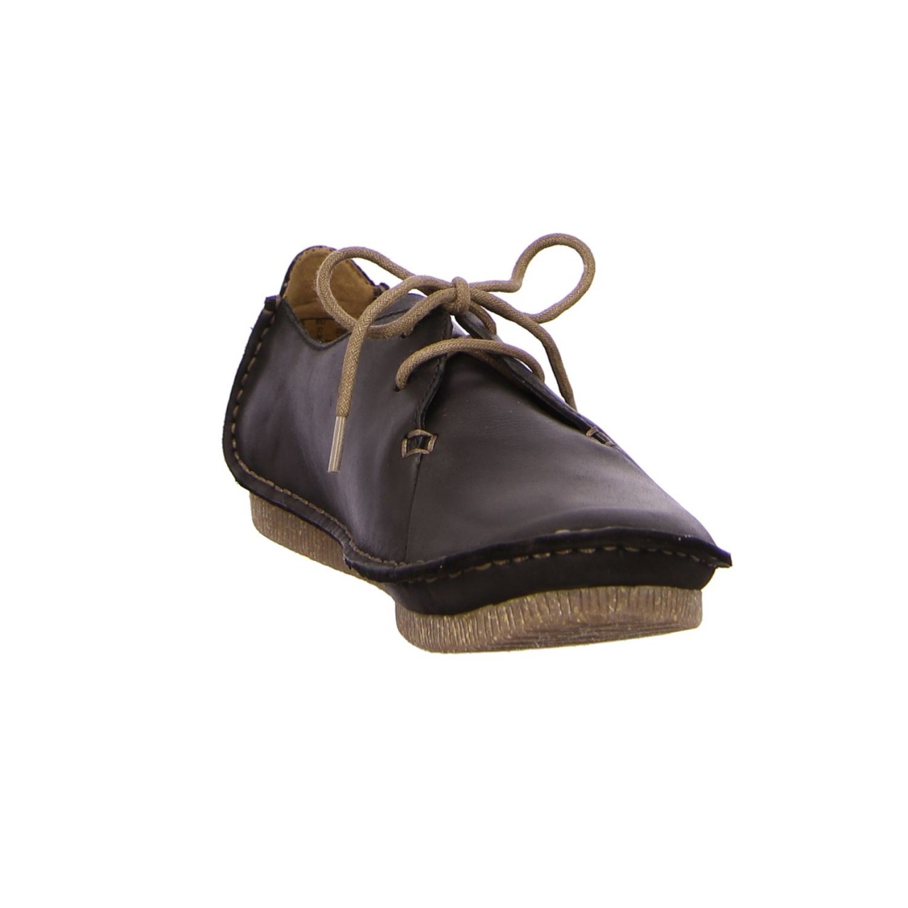 CLARKS Komfort Schnürer schwarz