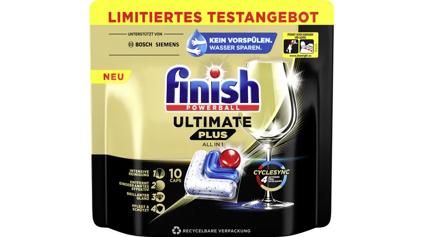 Finish Ultimate Plus All-in-1 Caps