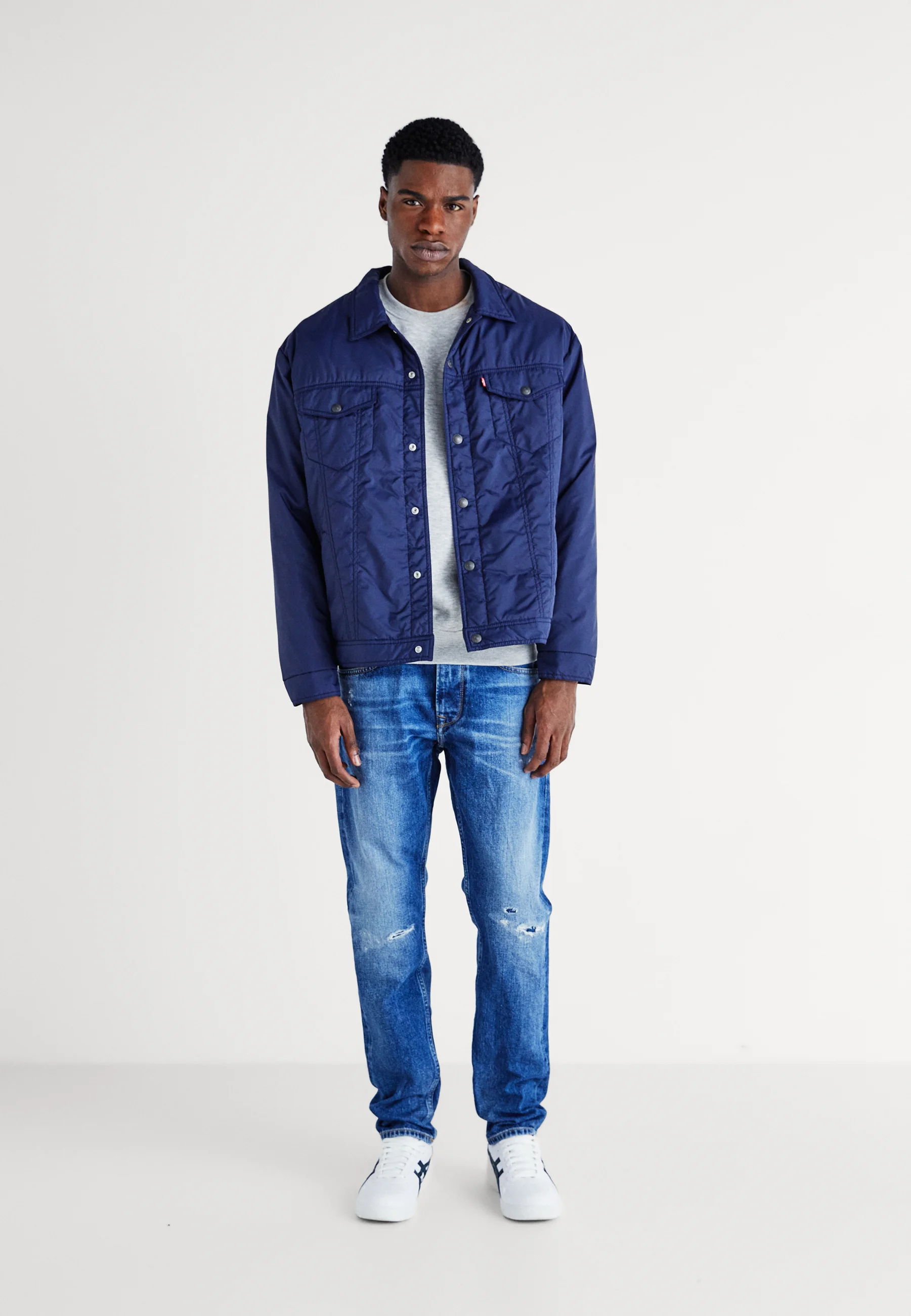 Chaqueta de camionero acolchada de corte relajado Levi's® - Chaqueta de entretiempo