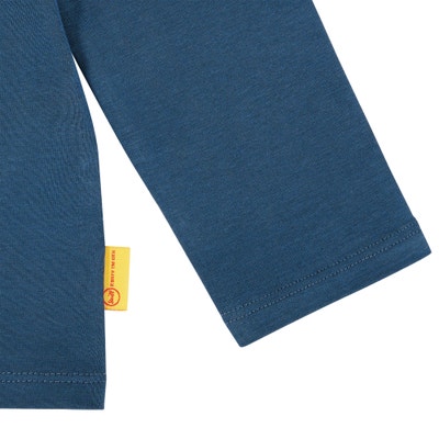 T-Shirt langarm, dunkelblau für Jungs