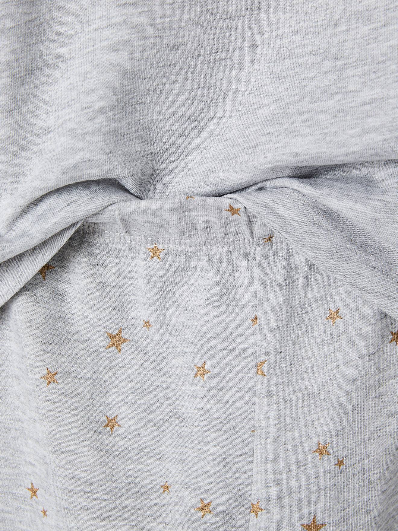 Lot de 2 pyjamas licorne fille lot gris clair
