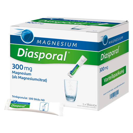 MAGNESIUM DIASPORAL 300 mg Granulat  100 St  Granulat
