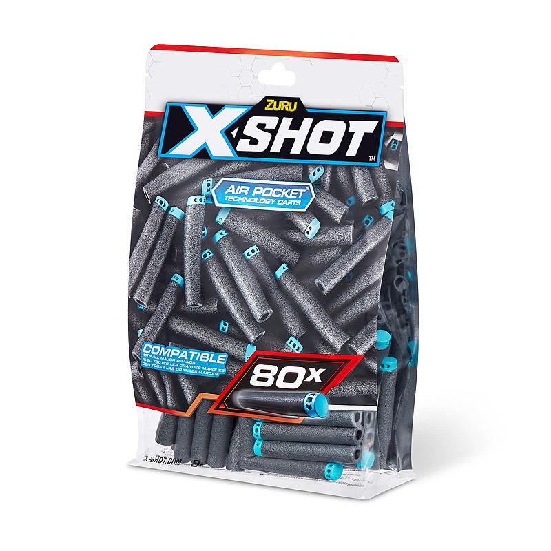 X-Shot Piler 80-pk, X-shot